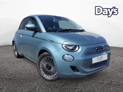 Used Fiat 500e Icon 86 kW (118 HP) 2022 Blue Hatchback