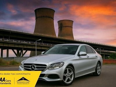 Silver Used 2016 Mercedes C250 AMG line Sedan | £10,990 (Super price)