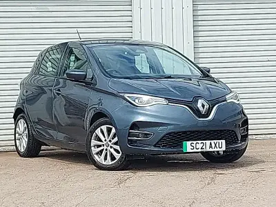 Usado Renault Zoe Iconic 100 kW (136 HP) 2021 Cinzento Citadino