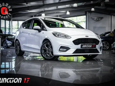 Usado Ford Fiesta ST-Line 125 HP (91 kW) 2019 Branco Citadino