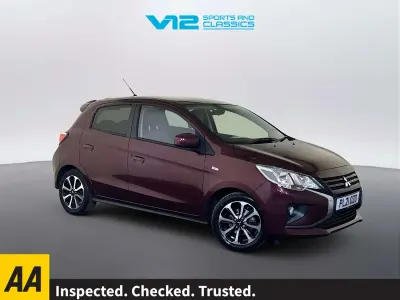 Used Mitsubishi Mirage 71 HP (52 kW) 2020 Purple Hatchback