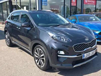 Used Kia Sportage 177 HP (130 kW) 2019 Black SUV