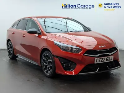 Used Kia ProCeed GT-Line 2022 Orange Estate