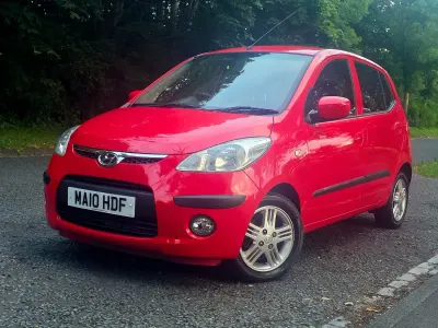 Used Hyundai i10 Comfort 78 HP (57 kW) 2010 Red Hatchback