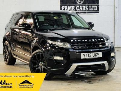 Used Land Rover Range Rover evoque Dynamic 190 HP (139 kW) 2013 Black SUV