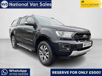 Used Ford Ranger Wildtrack 210 HP (154 kW) 2020 Black Pickup