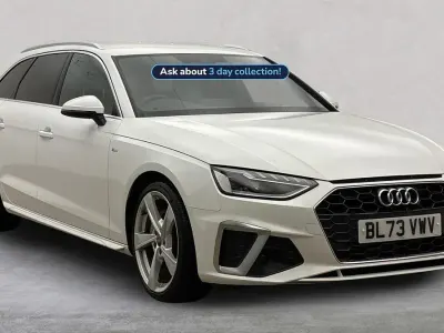 Used Audi A4 S-Line 204 HP (150 kW) 2024 White Estate