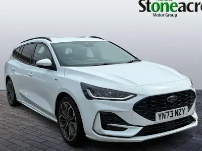 Used Ford Focus ST-Line X 155 HP (114 kW) 2023 White Estate