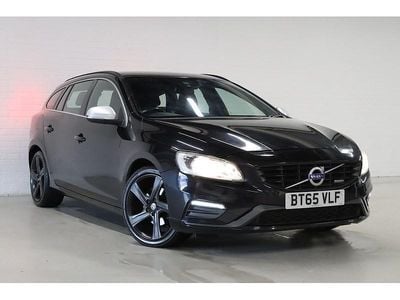 Black Used 2015 Volvo V60 R-Design Estate | £6,490 (Fair price)
