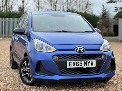Used Hyundai i10 GO! 2018 Blue Hatchback