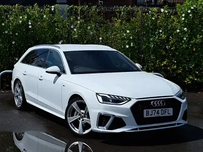 Used Audi A4 S-Line 204 HP (150 kW) 2024 White Estate