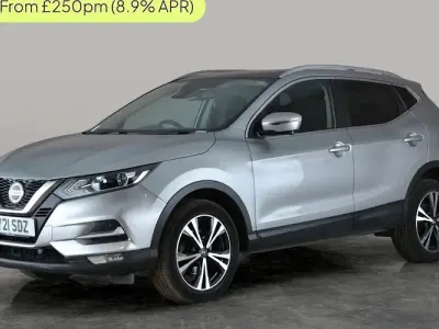Used Nissan Qashqai N-Connecta 160 HP (117 kW) 2021 Silver SUV