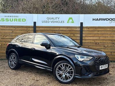 Black Used 2024 Audi Q3 Sportback Black Edition SUV | £38,495 (A bit pricey)