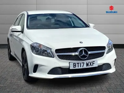 Used Mercedes A160 101 HP (74 kW) 2017 White Hatchback