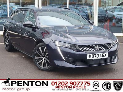 Used Peugeot 508 SW GT-line 130 HP (95 kW) 2021 Blue Estate