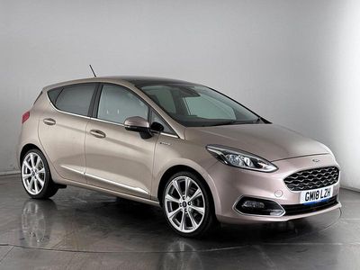 Beige Used 2018 Ford Fiesta Vignale Hatchback | £8,950 (A bit pricey)