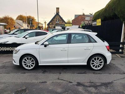 Used Audi A1 Sportback S-Line 116 HP (85 kW) 2018 White Hatchback