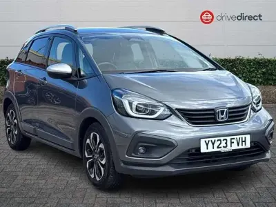 Begagnad Honda Jazz Hybrid 2023 Grå Halvkombi