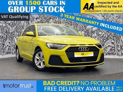 Used Audi A1 Sportback Design 95 HP (69 kW) 2021 Yellow Hatchback