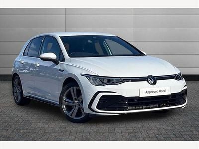 Used VW Golf VIII R-line 150 HP (110 kW) 2023 White Hatchback