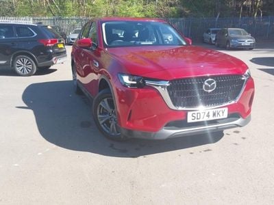 Begagnad Mazda CX-60 Exclusive-Line 327 HK (240 kW) 2024 Röd SUV
