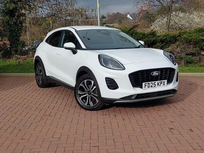 Used Ford Puma Titanium 125 HP (91 kW) 2025 White SUV
