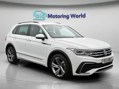 Used VW Tiguan R-line Edition 150 HP (110 kW) 2023 White SUV