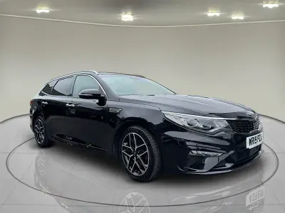 Used Kia Optima GT-Line S 136 HP (100 kW) 2019 Black Estate