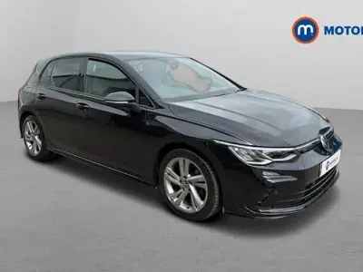 Used VW Golf VIII R-line 150 HP (110 kW) 2022 Black Hatchback