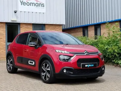 Used Citroën C3 PureTech 82 HP (60 kW) 2023 Red Hatchback