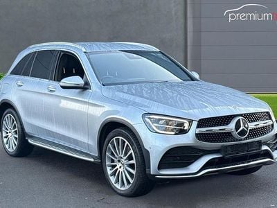 Silver Used 2022 Mercedes GLC300e AMG Line Premium | £29,999 (Super price)