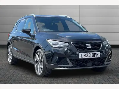 Used Seat Arona FR Sport 110 HP (80 kW) 2023 Midnight black SUV