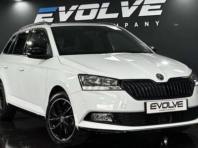 Used Skoda Fabia Monte Carlo 110 HP (80 kW) 2019 White Estate