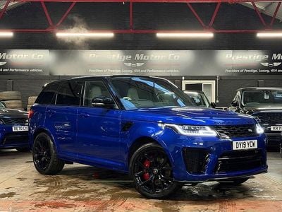 Used Land Rover Range Rover Sport SVR 575 HP (422 kW) 2019 Blue SUV