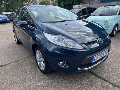 Używany Ford Fiesta Zetec 96 KM (70 kW) 2009 Zielony Hatchback