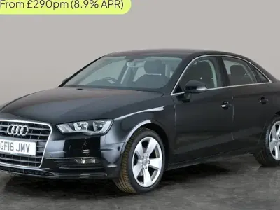 Usado Audi A3 Sport 150 CV (110 kW) 2016 Negro Berlina