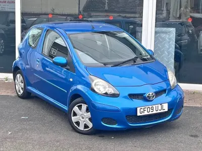 Used Toyota Aygo 2009 Blue Hatchback
