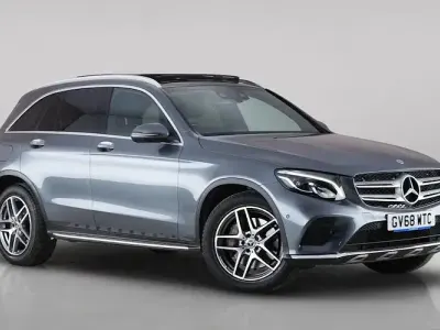 Used Mercedes GLC220 AMG line 170 HP (125 kW) 2018 Grey SUV