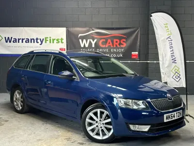 Używany Skoda Octavia Elegance 184 KM (135 kW) 2014 Niebieski Kombi