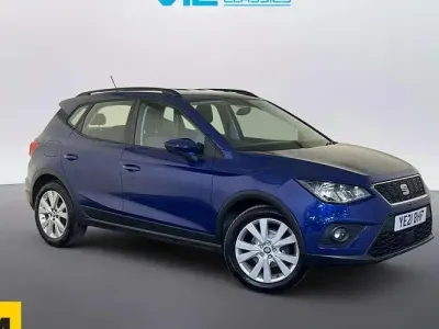 Used Seat Arona SE Technology 95 HP (69 kW) 2021 Blue SUV