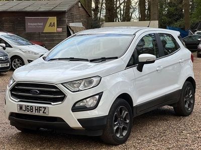 used Ford Ecosport (2018/68)Zetec 1.0 EcoBoost 100PS (10/2017 on) 5d