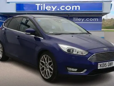 Gebraucht Ford Focus Titanium X 2015 Blau Kleinwagen