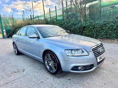 Silver Used 2010 Audi A6 S-Line Sedan | £3,289