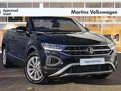 Black Used 2025 VW T-Roc Cabriolet Style Cabriolet | £28,995 (Good price)