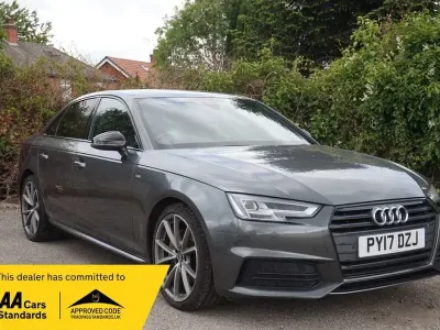 Used Audi A4 S-Line 190 HP (139 kW) 2017 Grey Sedan