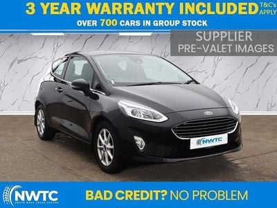 Black Used 2018 Ford Fiesta Zetec Hatchback | £6,395 (Fair price)