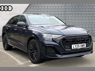 Used Audi Q8 Black Edition 340 HP (250 kW) 2025 Blue SUV