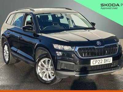 Used Skoda Kodiaq SE 110 HP (80 kW) 2022 Black magic pearl effect SUV