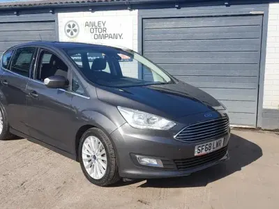 Used Ford C-MAX Titanium 120 HP (88 kW) 2018 Grey MPV