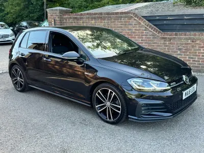 Used VW Golf VII GTD 184 HP (135 kW) 2018 Black Hatchback
